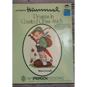 Authentic HUMMEL 16 Designs in Counted Cross Stitch Book 5073 Vol.1  M53